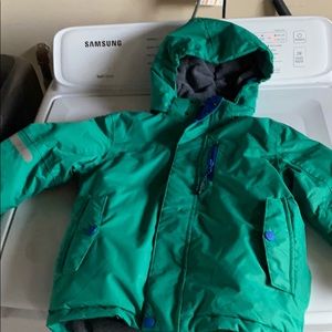 Mini boden green jacket